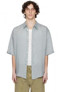 Рубашка с короткими рукавами Grey Beyond OUR LEGACY