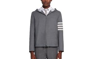 THOM BROWNE Куртка мужская средняя серая, Medium Gray