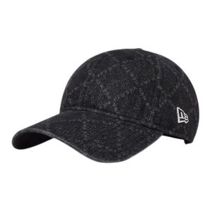 New Era Хлопковая бейсболка унисекс черная, Black