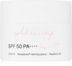 Дневной увлажняющий крем Next Level Golden Rays SPF 50 Nacomi, holiday 50 мл