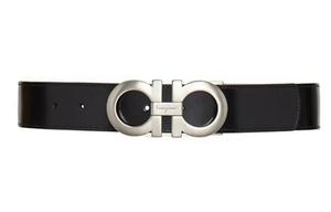 Футболка Gancini Reversible Leather Belt Ferragamo