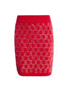 Мини-юбка faina, красный