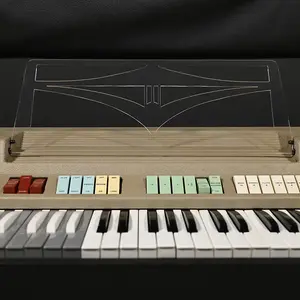 Подставка для нот для органа Farfisa Combo Compact - репродукция из прозрачного плексигласа
