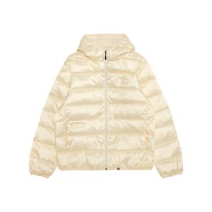 Aape Куртка утепленная с капюшоном A Bathing APE® Mooonface Logo, Ecru IVX