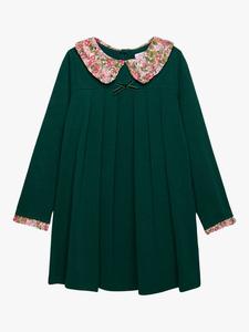 Детское фиолетовое платье-трапеция Liberty Pie Crust Trotters, Forest