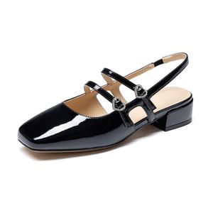 Женские туфли на высоком каблуке AOKANG, Black