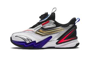 Детские кроссовки PS Low-top Белые/Черные Anta Kids, белый/черный