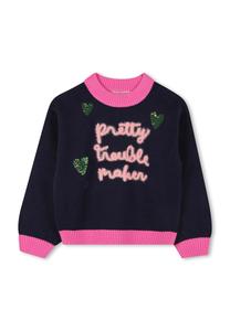 Джемпер Billieblush Jumper, Navy/Dark Blue