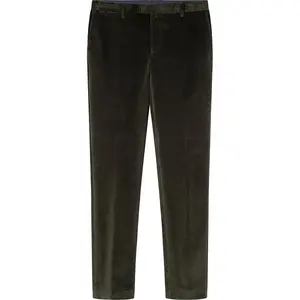 Классические брюки Hackett Cord Stretch Fit, зеленый