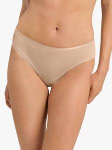 Хлопковые бесшовные миди-трусы Hanro, Beige