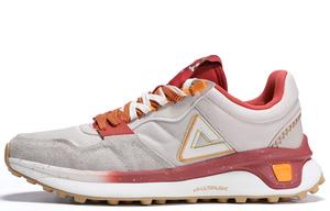 Кроссовки Flick 70s Lifestyle женские с низким верхом цвета слоновой кости и желтым Peak