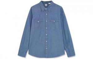 Рубашка мужская темно-синяя Levi’S, темно-синий