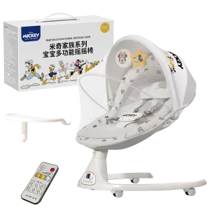 100 Day Baby Box Набор для новорожденных Элитные развивающие игрушки Disney, [Remote Control, Regular Wheels]3-in-1 | Baby Rocker Mode+Dining Chair Mode+Stroller Mode