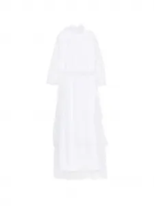 Кружевное платье с рюшами Jesurum Baby, белый