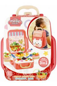 Пластилин с фурнитурой в чемодане, Фрукты/Овощи Mega Creative