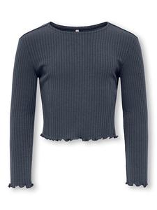 Рубашка с длинным рукавом KIDS ONLY, антрацит