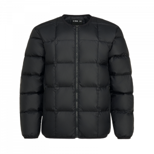 Under Armour Мужская пуховая куртка, черная, с круглым вырезом, средней жесткости