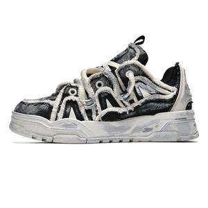 Кроссовки REPUSEN Skateboarding Shoes Unisex Low-top, белый/синий