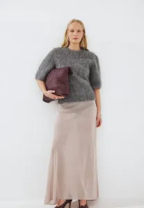 Базовая футболка с коротким рукавом Na-Kd, Grey Melange