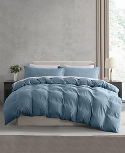 Ультрамягкий предварительно выстиранный комплект постельного белья из 3 предметов, размер California King Nestl, Stone blue