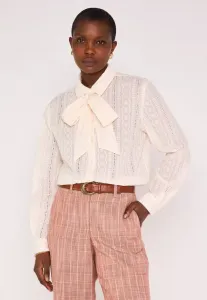 Рубашка colette lavallière с вышивкой Maison 123, Creme