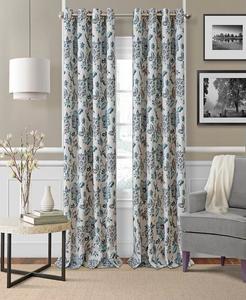 Оконная штора Sorrento Blackout Linen 52 x 95 дюймов Elrene, белый