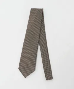 Галстук Fossati Pin Dot United Arrows, цвет Md. Brown