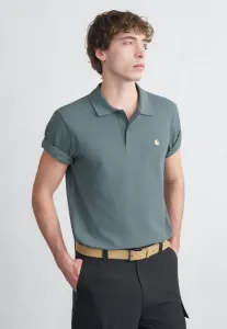 Рубашка поло chase Carhartt Wip, Cozy Blue/Gold-Coloured