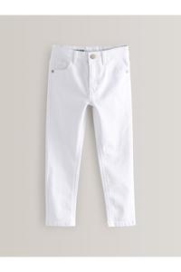 Джинсы с пятью карманами Next, белый