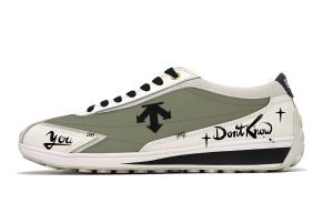 Кроссовки для скейтборда Cron Racer Abrasion Resistant низкие унисекс DESCENTE, белый