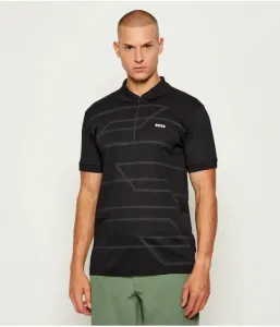 Поло Филикс slim fit Boss Green, черный