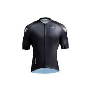 Мужская велоодежда с коротким рукавом LINING, черный