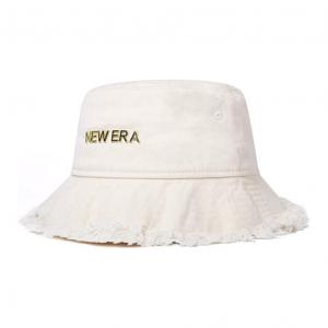 New Era Хлопковая панама унисекс из переработанной целлюлозы белого цвета, Chromium White