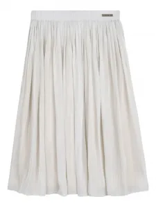 Плиссированная юбка Michael Kors Kids, нейтральный