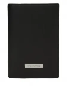 Обложка для паспорта Ikon Karl Lagerfeld, черный