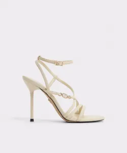 Женские босоножки на каблуке с круглым носком Aldo, бежевый