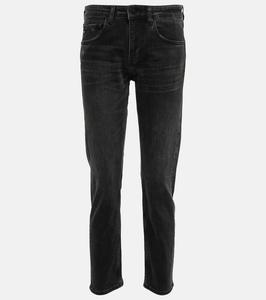 Джинсы Girlfriend укороченные mid-rise AG Jeans, Pfb3