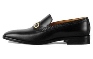 Лоферы мужские черные Gucci