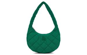 MLB Полиэстеровая облачная сумка пельмень через плечо женская зеленая