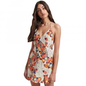 Платье Superdry Vintage Mini Slip Halter, белый