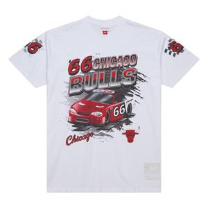 Mitchell Ness Футболка Mitchell & Ness x NBA Chicago Bulls мужская белая