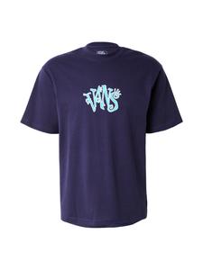 VANS Футболка 'Bromeo' в цвете Navy, Light Blue