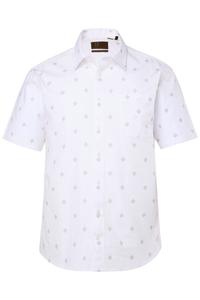 JP1880 Рубашка на пуговицах Regular fit в белом цвете