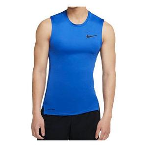 Жилет Nike Pro Logo Training Tight Vest Blue Royal blue