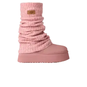 Кроссовки UGG Wmns Classic Mini Dipper Legwarmer, Pink Dawn