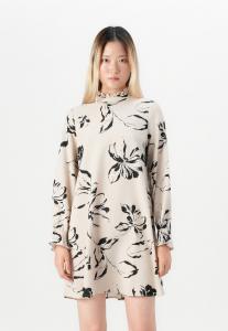 Платье Vero Moda VMGINAS BETINE SHORT DRESS, Pumice Stone/Light Grey