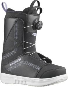 Ботинки Salomon Scarlet BOA(スカーレット ボア), Black/Black/Persian Violet