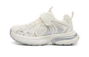 Нескользящая повседневная обувь для детей HLA, бежевый/серебряный