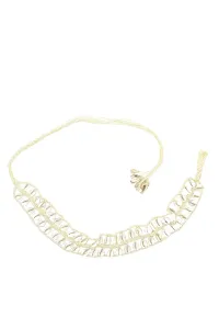 COLLEZIONE ALESSANDRO поясной ремень "Shell King", пояс-ракушка для завязывания, белый