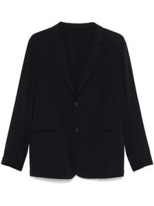 Однобортный пиджак Emporio Armani, синий